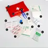 Botiquín de Primeros Auxilios para Exteriores de 12 Piezas Específico para AED para Uso en Automóvil/Kit para Salvar Vidas/Kit de Emergencia para Automóvil Almacenamiento de Viaje Multifuncional