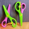 Tijeras Infantiles para Manualidades, Papelería para Niños, Materiales de Arte para Estudiantes de Primaria, Corte de Papel para Jardín de Infancia, Tijeras Seguras de Plástico con Punta Redonda al por Mayor