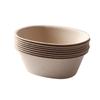 Tazón Desechable para Hielo Raspado Tazón para Helado Smoothie Celebración Cibernética Tazón para Snacks Taza Bañera Tazón de Hielo de Algodón de Lodo de Taro Tazón de Base Comercial