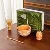 Exportar Batidor de Té Japonés Set de Té Matcha Cucharón de Té Cepillo para Matcha Cepillo Mezclador para Espumar Té con Leche Batidor de Té Cucharón de Té