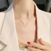 Suministro Directo del Fabricante de Diversas Cadenas para Clavícula y Collares de Acero de Titanio para Mujeres, 26 Años de Experiencia en Procesamiento de Nuevos Productos para Ventas Nacionales y Transfronterizas