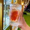 Simples verão Glacier Padrão Suco Leite Vidro Whiskey Cerveja Creative Transparente Alto Valor de Cor Copo de Água