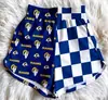 2026 Nuevo Estilo Pantalones Cortos de Cintura Alta con Doble Estampado Ropa de Comercio Exterior Transfronterizo Europeo y Americano Pantalones Cortos Elásticos con Estampado Digital para Mujer