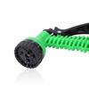 Pistola de agua de riego de plástico de 7 funciones Apple Green, pistola rociadora de jardín, ducha multiusos, tubería de agua telescópica, agua de alta presión