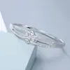 Pulsera popular con forma de corazón exagerada para hipsters europeos y americanos, nuevo juego de anillo y pulsera chapado en oro de 18 quilates de cobre, venta al por mayor de fabricantes