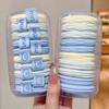 Cuerda para el Pelo Payon para Niños Alta Elasticidad y Duradera Anillo para el Pelo de Bola para Niñas Adorno para la Cabeza Tendones de Goma Simples para Niñas No Saludan al Pelo