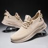 Sapatos Masculinos, Novo Estilo de Verão, Tênis Esportivos Casuais de Malha Respirável Vazada, Estilo Coreano Tendência Versátil Leve para Corrida, Cano Baixo
