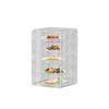 Cubierta Aislante Transfronteriza Cubierta para Verduras Estante de Almacenamiento para Mesa de Cocina Hogar de Invierno Alimentos Estante de Almacenamiento Multicapa Cubierta para Sobras de Comida