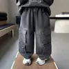 Pantalones para niño para otoño 2026, nuevos jeans de otoño elegantes de estilo coreano para niños pequeños de 2 a 3 años