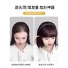 Tiara de Cristal com Franja para Mulheres, Aplique Capilar de Substituição Completa para Cobrir Cabelos Grisalhos, Adicionar Volume, Aplique Natural para Testa e Topo