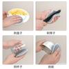 Esponja de seda plateada de doble cara especial para cocina limpieza de platos esponja para ollas fuerte poder de limpieza no daña la mano