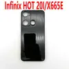 Aplicable a la carcasa del teléfono móvil InfinixHOT20I/X665E, carcasa suave de TPU totalmente transparente, material brillante por dentro y por fuera, transmisión de sonido