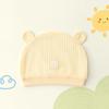 Gorro de bebé para hombre, gorro fetal para bebé, de algodón puro, fino, de verano, para recién nacidos, gorro con protección solar, gorro con halógeno para mujer, de 0 a 3 a 6 meses