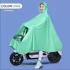 Capa de Chuva para Patinetes Elétricos, Passeio de Motocicleta, Condutor Único ou Duplo, Espessa e Estendida, Unissex, à Prova de Tempestade, para Bicicletas Elétricas