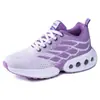 Novos tênis esportivos femininos, sapatos confortáveis de sola macia com amortecimento a ar, sapatos casuais respiráveis, sapatos femininos de cross-border, tênis de corrida tamanho grande