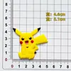 Pegatina Autoadhesiva Suave de PVC Katong Bao Kemeng Morado Variado Extraño Pikachu Pato Kedar Carcasa de Teléfono Móvil Joyería Pegatina de Refrigerador DIY