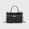Bolsa Caixa de Lona Color-Block Zara Marca de Luxo Espanhola Mini Bolsa Shein Bolsa de Mão Vintage Bolsa de Maquiagem