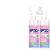 Limpiador de chaquetas de plumas, agente de limpieza sin enjuague, detergente, agente de limpieza en seco para ropa de algodón, quitamanchas para manchas de grasa, esencial de limpieza del hogar