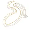 Accesorios transfronterizos de gran venta en Europa y América: accesorio de cintura de moda con lentejuelas sexy en capas con corazón de pedrería y cadena de metal para mujer