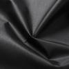 Capa de color sólido de tela Oxford, revestimiento impermeable negro PA, tela de poliéster reciclado, encriptación, forro para equipaje de exterior