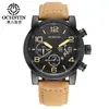 Reloj para Hombre OCHSTIN/Augusten de Tres Ojos Falsos Deportes al Aire Libre Resistente al Agua Estudiante para Hombre