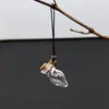 Uma variedade de garrafa de desejos garrafa flutuante mini transparente pequeno pingente de celular pingente diy garrafa de vidro madeira