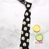 2023 Novo em estoque estilo coreano ins margarida fresco casual moda popular masculino e feminino algodão estampado gravata