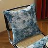 Almohada Jacquard de Algodón Estilo Pintura al Óleo Monet Almohada de Flores Americanas Cojín de Bolsa Suave de Cabecera Funda de Almohada para Sofá de Casa de Familia