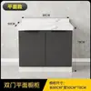 Gabinete de cocina con encimera de pizarra, gabinete doméstico de mármol, gabinete para estufa integrada, gabinete simple y económico para alquiler