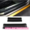 Adesivo de fibra de carbono para porta Chevrolet CRUZE, película protetora para pedal de boas-vindas, almofada anti-chute