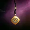 Directo de fábrica: Colgante de concha Gahu de animal del zodíaco estilo antiguo, collar cultural y creativo para hombres y mujeres, accesorio de concha protector