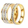 Anillo de acero de titanio para mujer nicho alta gama no se decolora lujo ligero diamante diseño ins joyería de acero inoxidable joyería venta al por mayor