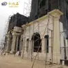 Fornecimento Direto da Fábrica de Componentes de Material de Construção Decorativo para Exterior de GRC Imitando Arenito Estilo Europeu Linhas de Cimento Pré-fabricadas de GRC Personalização