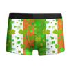 Direto da fábrica transfronteiriço Amazon folha de lábio verde San Pa cueca masculina boxer adulto cintura shorts respiráveis