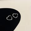 Textura Textura Geométrica Metal Fivela de Orelha Feminina Nicho Estilo Frio Brincos Líquidos Orelha Tendência Personalizado Simples Versátil Brincos