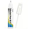 Suministro Exclusivo Transfronterizo de Bolígrafos Reparadores de Pintura de Coche, Set de Pintura y Barniz Reparador de Rayones Blanco Perla y Negro, Personalizado por la Fábrica de Origen