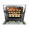Horno Inteligente de Aire Caliente con Temporizador 5 Bandejas 4 Bandejas Ventana Transparente Circulación de Aire Caliente Horno Eléctrico Horno Pequeño Horno de Aire Caliente