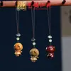 Sándalo Verde y Sándalo Rojo Varios Colgantes para Teléfono Móvil Accesorios para Llavero Joyería Sándalo Doce Constelaciones Accesorios para Armar Colgantes