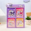 Lindo Libro de Pegatinas Doudou de Dibujos Animados Sanrio 24 DIY Sin Cortar Troquelado Pegatinas Manual de Pegatinas Decorativas