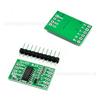 Módulo de medição de força do módulo AD dedicado da célula de carga HX711 dual-channel conversão analógico-digital de 24 bits com blindagem