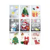 Adesivos de Janela de Natal Dowmoo Adesivos de Janela com Atmosfera Natalina Adesivos Decorativos para Porta de Vidro de Janela da Família