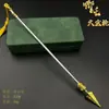Anime Nezha Periférico Pistola de Fuego Giroscopio de Pulgar Hot Wheels Manualidades Accesorios Modelo Adornos de Metal No Filoso