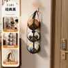 Bolsa Colgante para Guardar Pelotas para Uso Doméstico, Organizador Detrás de la Puerta para Fútbol, Voleibol, Baloncesto, Estante de Almacenamiento Multicapa Montado en la Pared