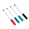 A03 Marcador Blanco Borrable de Fibra Punta Fina Marcador de Colores para Pintar Graffiti Oficina Fácil de Escribir Fácil de Borrar Marcador