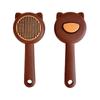 Pente para animais de estimação Pente de linho para gatos para remover pelos flutuantes Limpeza Massagem Pente integrado Pente para cães Produtos de limpeza Pente para gatos