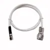 Montagem de cabo coaxial RF cabo coaxial série 400 RG 8 cabo de N macho para SMA macho comprimento do cabo pode ser personalizado