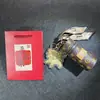 2027 Año Zodiacal de la Oveja Llavero Sobre Rojo Oveja Oveja Obtener Agua de la Fortuna Cubo Bolsa Tener Dinero Para Gastar Colgante Pequeño Personalizado