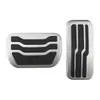 Adecuado para Ford Ruijie pedal de acelerador de acero inoxidable antideslizante accesorios de modificación de pedal de freno de acelerador