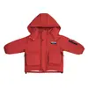 Ropa de Otoño e Invierno para Niños Chaqueta Cortavientos con Felpa Adicional 2026 Nueva Elegante Parka Gruesa Acolchada para Niños Abrigo de Algodón Moderno