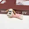 Parche de Dibujos Animados Relleno de Algodón Tira Larga Animal Pequeño Cachorro DIY Dachshund Broche Pasador Bolso Accesorios para Ropa
